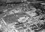 Aerial of Stock Yards by W. D. Smith