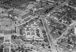 Aerial of Tech High School, J. P. Elder Junior High School and Circle Park Elementary by W. D. Smith