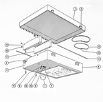 Drawing from instruction manual with machine parts labeled by W. D. Smith