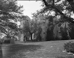 Exterior of two-story house and front lawn by W. D. Smith