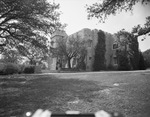 Exterior of two-story house and front lawn by W. D. Smith