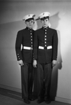 Two young men in military uniforms by W. D. Smith