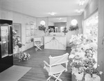 Interior of flower shop by W. D. Smith