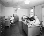 Interior of Globe Laboratories by W. D. Smith