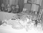 Reception table at the wedding of June Ann Cowan by W. D. Smith