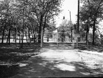 Security fence at Eagle Mountain Lake by W. D. Smith