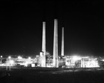 Night views -- power plant by W. D. Smith