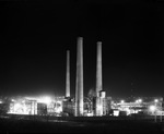 Night views -- power plant by W. D. Smith