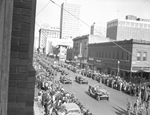 Parade in downtown Fort Worth by W. D. Smith