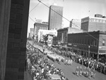 Parade in downtown Fort Worth by W. D. Smith