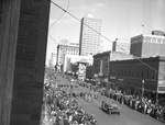 Parade in downtown Fort Worth by W. D. Smith