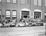 Group photograph of the H. J. Justin & Sons company by W. D. Smith