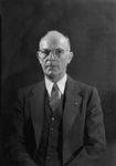 Photograph portrait of Ernest Lee Ross, Masonic Temple secretary by W. D. Smith