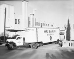 Mrs. Baird's Bread truck leaving the factory by W. D. Smith