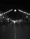 Main Street in Fort Worth, TX decorated for Christmas by W. D. Smith