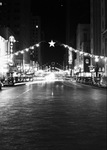 Christmas lights on Main Street in Downtown Fort Worth, TX by W. D. Smith