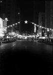 Christmas lights on Main Street in Downtown Fort Worth, TX by W. D. Smith