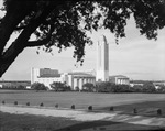 Exterior of the Amon Carter Coliseum and Auditorium by W. D. Smith