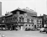 Renfro building with Renfro's Drugs store