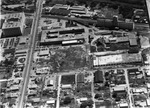 Aerial of W. 7th and Foch Street, looking east with Montgomery Ward building at upper left, 06/01/1949 by W. D. Smith Commercial Photography