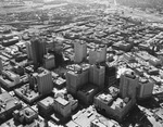 Aerial of Downtown Fort Worth (shows construction) by W. D. Smith