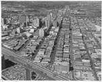 An aerial of downtown Fort Worth, Texas