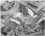 Construction of the Water Gardens, Fort Worth, Texas