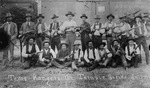 Texas Rangers at Temple, Texas, Railroad Strike, July 1894