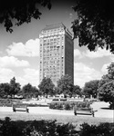 The Medical Arts building and Burk Burnett Park