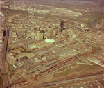 Aerial of downtown Fort Worth, Texas