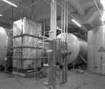 Yeast separation tanks of Carling Brewery