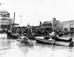 A flood at Fort Worth intersection