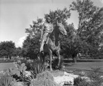 Dudley Hodgkins Company Will Rogers Statue by W. D. Smith Commercial Photography