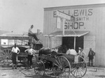 Early photograph of downtown Fort Worth, Texas by W. D. Smith Commercial Photography