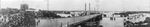 Paddock Viaduct during the 1922 Trinity River flood by Jernigan Photo Service