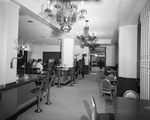 Hotel Texas interior, 2 bars in dining room, 1968 by W. D. Smith Commercial Photography