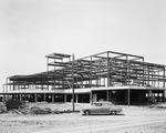 Greater Fort Worth International Airport Terminal Building construction by W. D. Smith