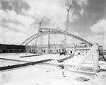 Hangar construction at Greater Fort Worth International Airport by W. D. Smith