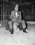 Shrine Circus lion cub by W. D. Smith