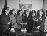 Cup presentation to Moslah Drum & Bugle Corps by W. D. Smith