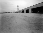 Ramp in front of hangar belonging to Bell Aircraft Corporation by W. D. Smith