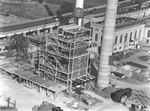 Aerial view of Fort Worth, Texas, from Bell Aircraft Corporation helicopter by W. D. Smith