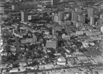 Aerial view of Fort Worth, Texas, from Bell Aircraft Corporation helicopter by W. D. Smith