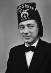 Man (unidentified) wearing Moslah Band fez by W. D. Smith