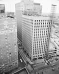 Bird's-eye-view of Downtown Fort Worth, Texas by W. D. Smith