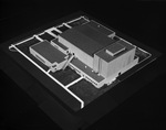 Model of Wilbarger Auditorium by W. D. Smith