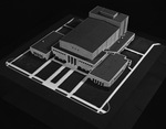 Model of Wilbarger Auditorium by W. D. Smith