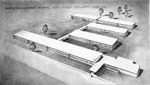 North Elementary School in Lamesa, Texas - Photograph of drawing by W. D. Smith and Wilson & Patterson (Architects)