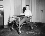 Barry Todd in treatment chair by W. D. Smith