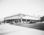 Exterior of Fort Worth's Greyhound bus station by W. D. Smith